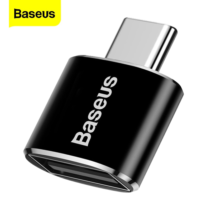 Adaptador Conversor Baseus Usb Tipo C Otg Para Xiaomi Samsung S Note