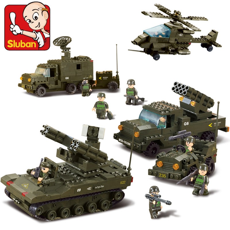 LEGO Unidade Do Exército Militar Anti-Aircraft Artillery Regiment ...
