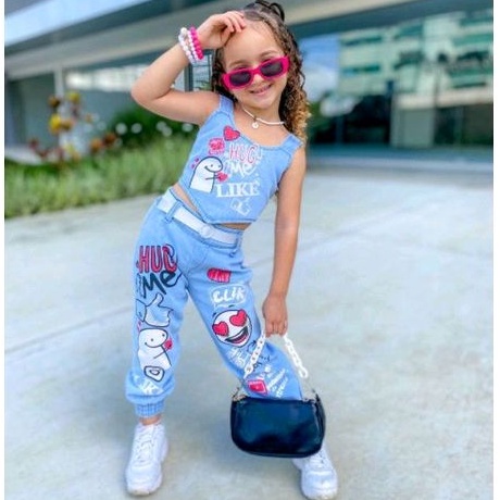 Roupa infantil deals estilo blogueira