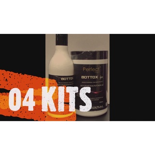 kit perfect brasil 04 kit bottox capilar 01 kg