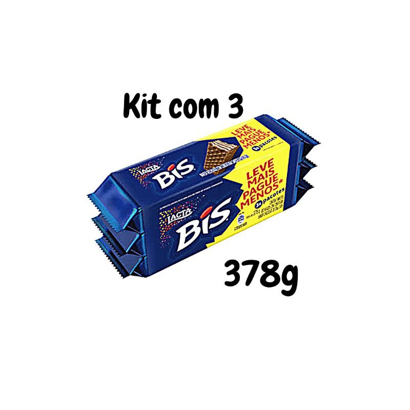 Bis Lacta kit com 3 Cx. | Shopee Brasil