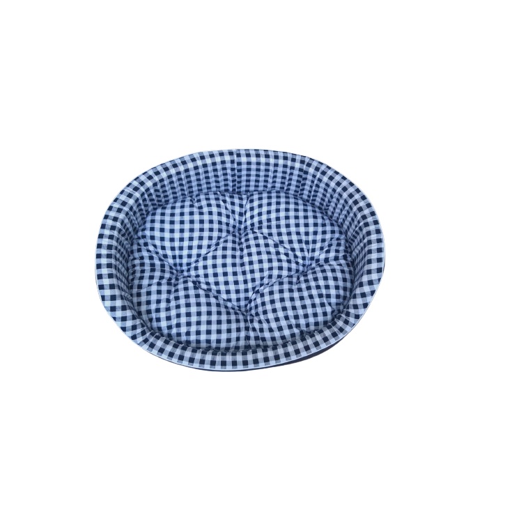 Comprar CAMINHA PET CAMA GATO CACHORRO LAVÁVEL DUBAI XADREZ AZUL P