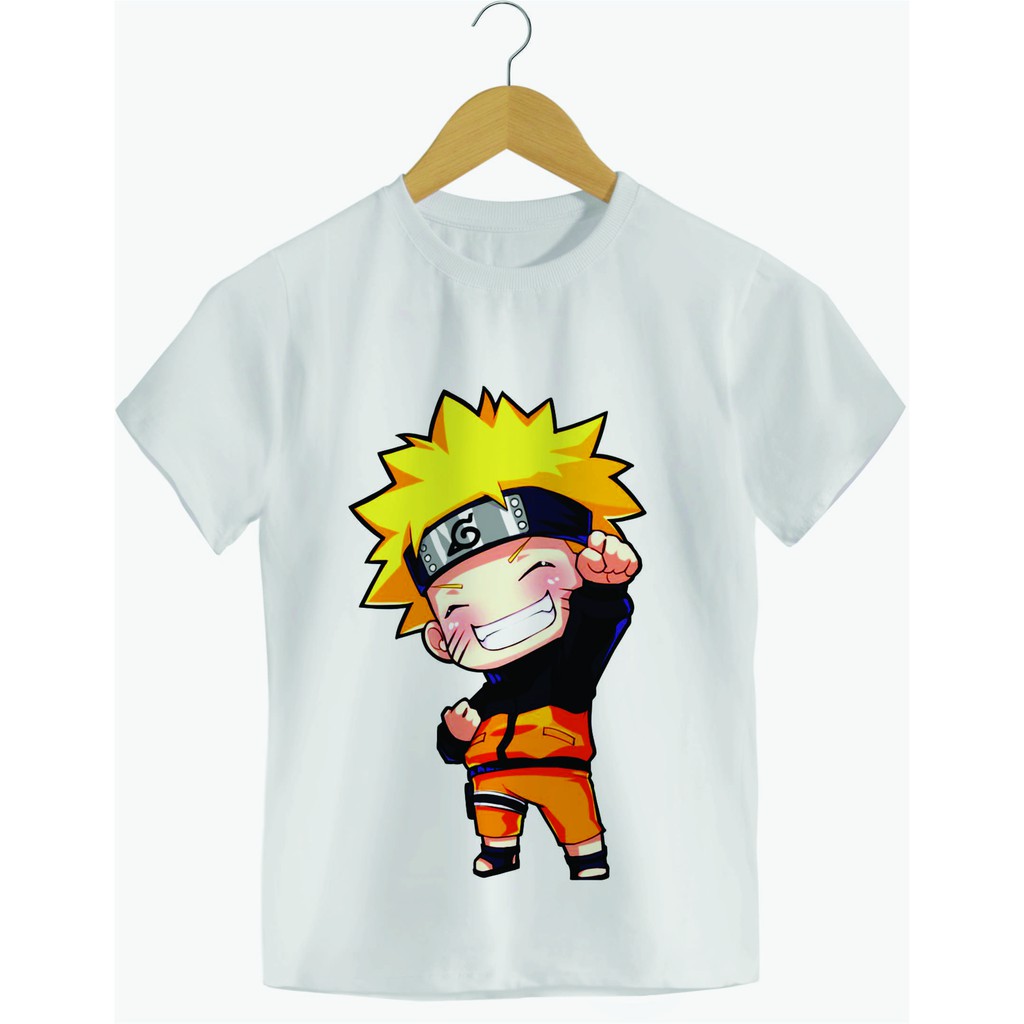 Blusa Feminina Mangá Naruto Uzumaki pequeno