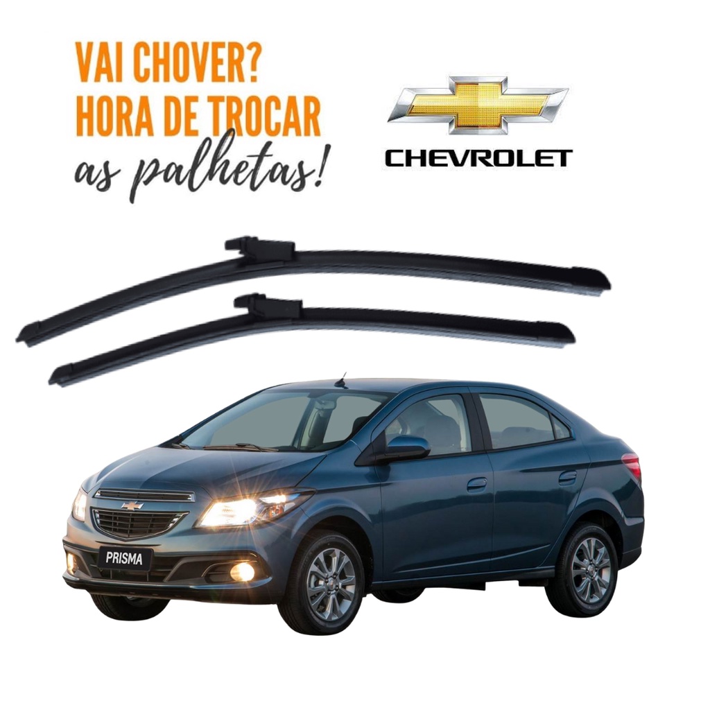 Par Palheta Limpador Parabrisa Chevrolet Onix 2012 2013 2014 2015