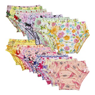 KIT 10 calcinha estampada infantil calçola menina feminina revenda