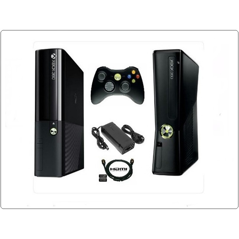 Xbox 360 Super Slim Bivolt Vídeo Game Completo Para Jogar