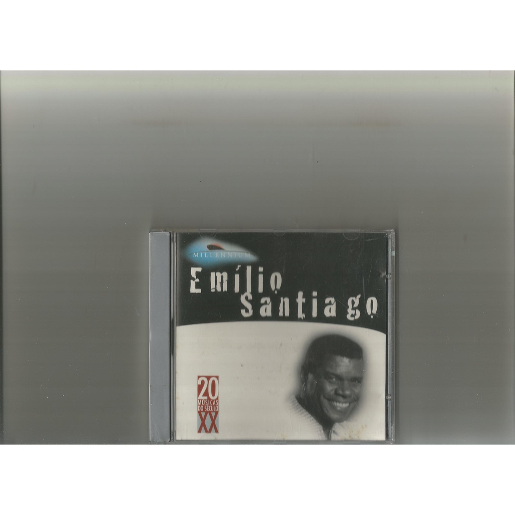 CD * Emilio Santiago Original Coleção Millennium * USADO
