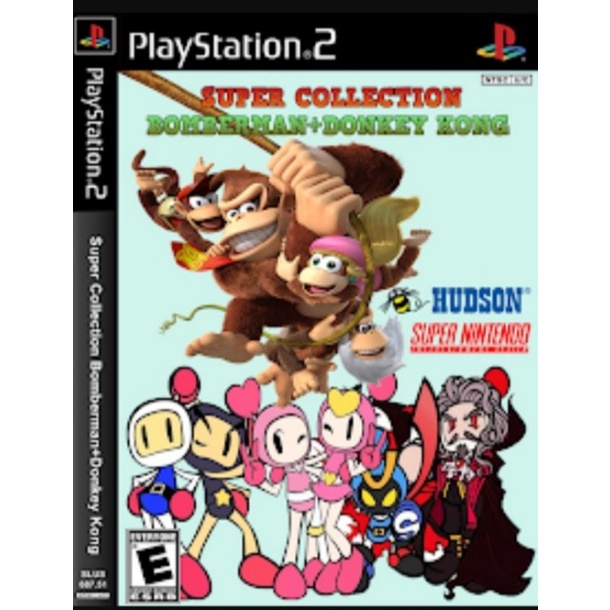 Jogo Super Coleção `Para Playstation 2 PS2 ( Super Mario, Donkey Kong)