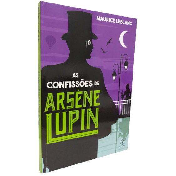 Livro As Confissões de Arséne Lupin Seriado Lupin | Shopee Brasil