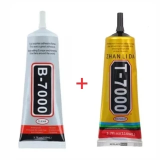 Kit 2un Cola Multiuso Manutenção Reparo Celular Zhanlida 110ml T7000 B7000 Original