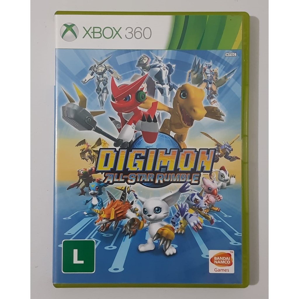 Digimon All Star Rumble Xbox 360 em Portugu s Jogo Original