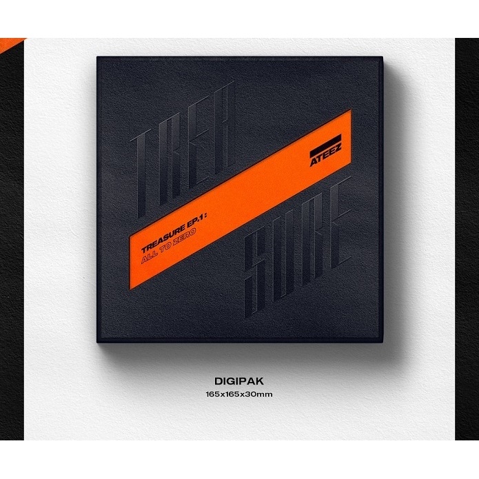 Álbum ATEEZ-TREASURE EP . 1 Tudo Para Zero | Shopee Brasil