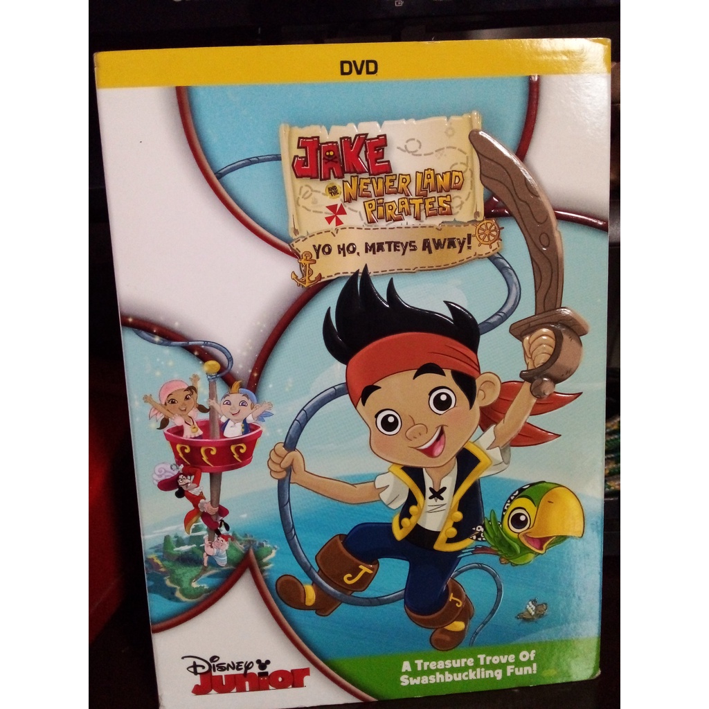 Dvd Jake & The Never Land Pirates - Yo Ho, Matey's Away