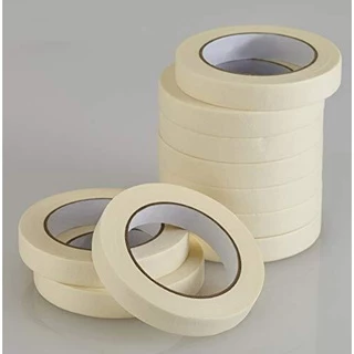 10 Rolos de Fita Durex Crepe 18mmx 50 metros Adesiva Uso Geral Branca oferta Especial Rei das Fitas