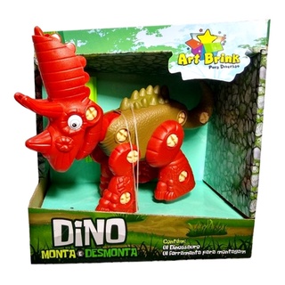 Dinossauro Monta e Desmonta ZB956 Mod 3 - Art Brink - nivalmix