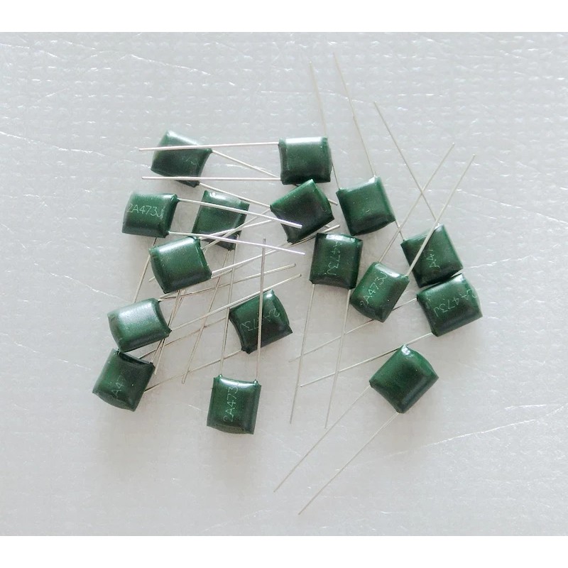 10 Capacitores 047 Uf Tone Guitarra Strato Tele Fender Cts | Shopee Brasil