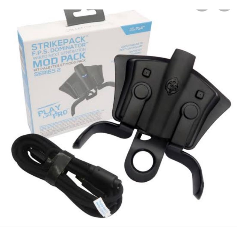 tênis colecionáveis strike pack f.p.s dominador para ps4 + controlador