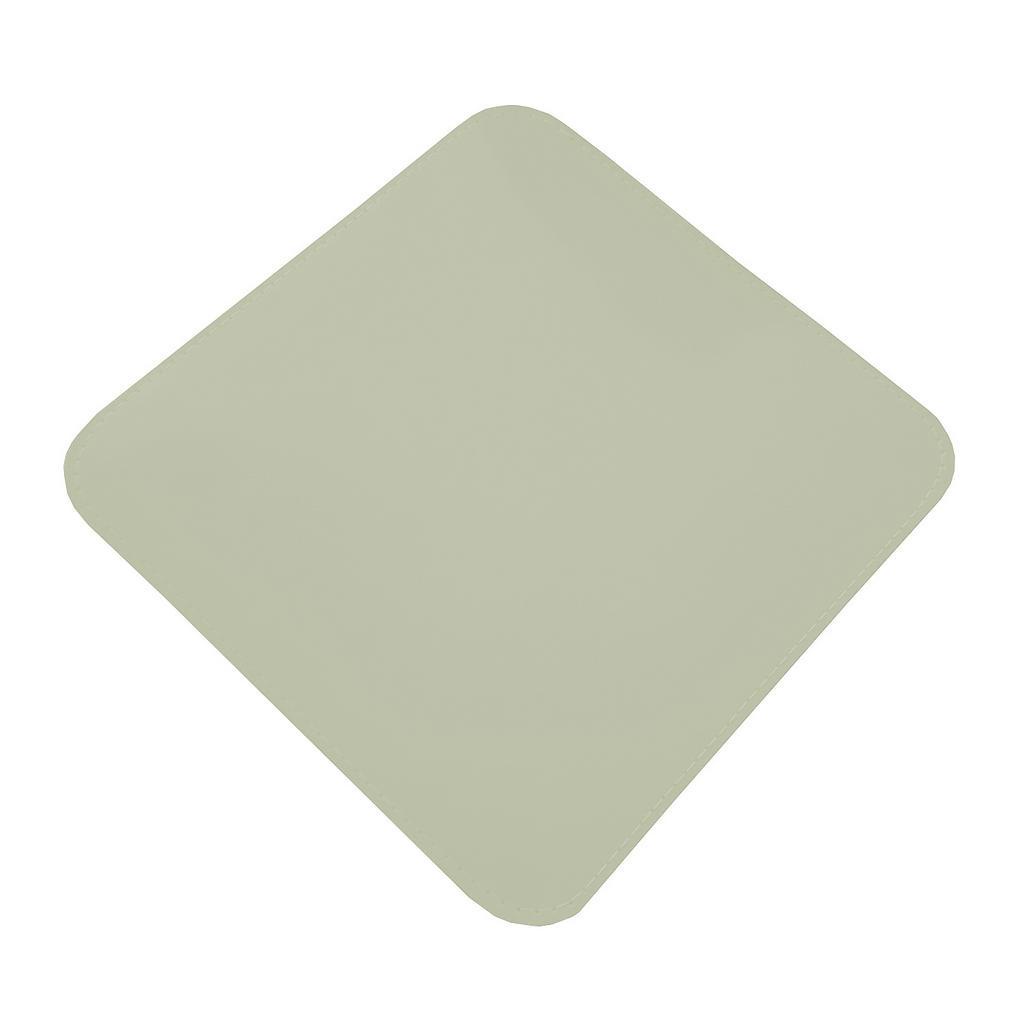 Mouse Pad Pequeno Couro Sintético Ecológico Verde Caqui - Escorrega o Preço