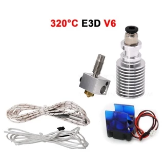 Kit Hotend E3d v6 24V Completo Extrusora 1.75mm 0.4mm 320oC