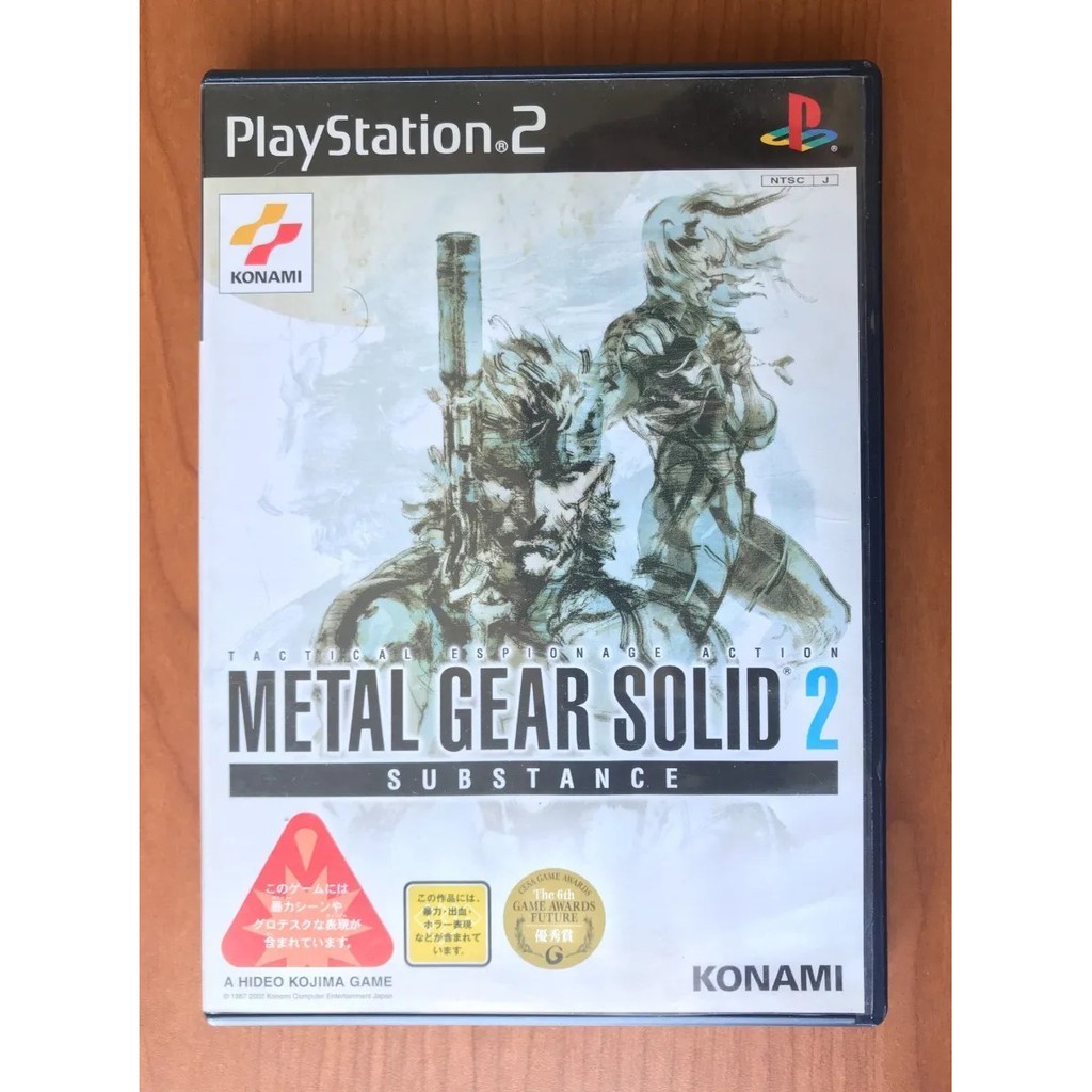 Metal Gear Solid 2: Substance Original PS2 Japonês