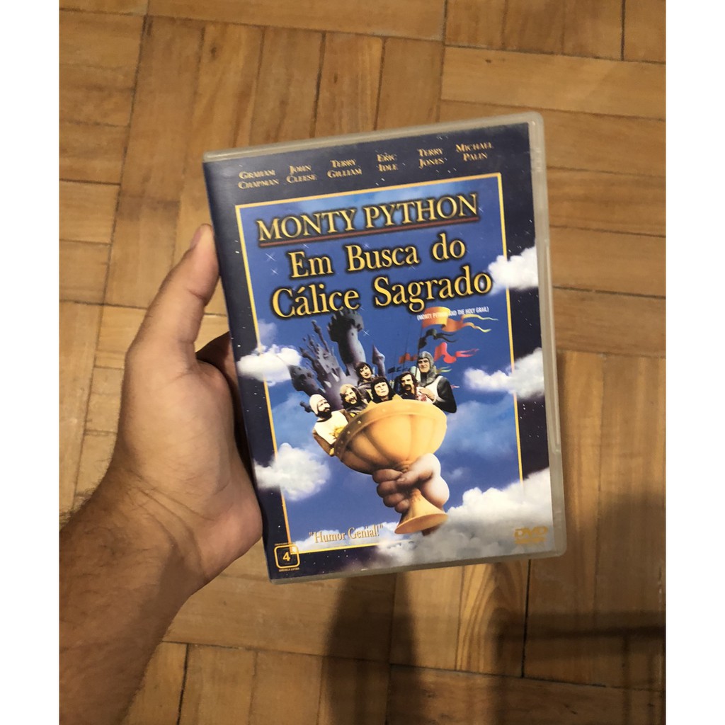 DVD Em Busca do Cálice Sagrado (Monty Python) | Shopee Brasil