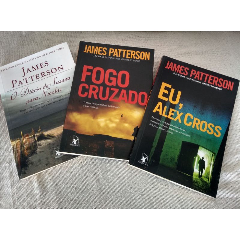 Livros PROMOÇÃO James Patterson, Kit com 03 livros: O Diário de Suzana ...