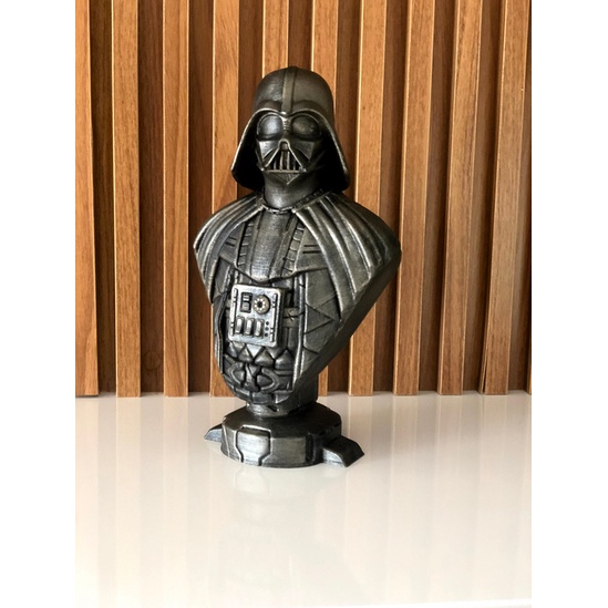 Busto 3D Yoda Star Wars Mestre Jedi Cinema Decoração