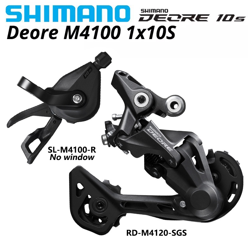 SHIMANO DEORE M4100 Alavanca De Câmbio M4120 Desviador Traseiro/Sombra RD-M4120 SGS 2x10/11 Velocidade Mountain Bike MTB Bicicleta 10s 10v 11s