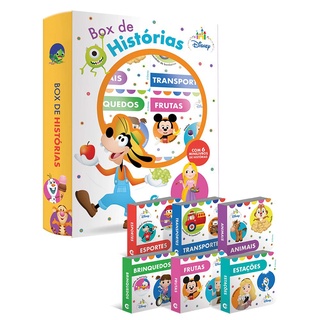 Box De Livros Disney Baby Com 6 Livrinhos Culturama