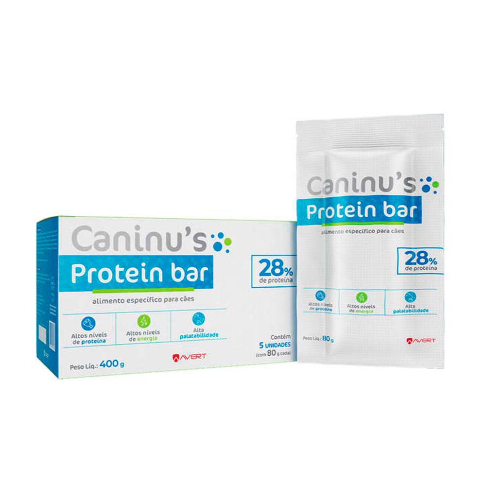 Suplemento Caninus Protein Bar Avert 400g | Shopee Brasil