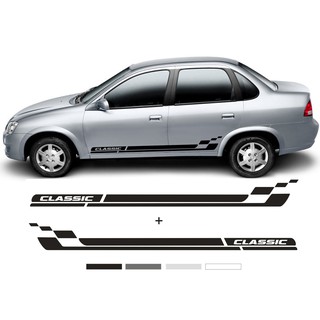 Kit Adesivo Faixa Lateral Chevrolet Corsa Wind Gsi Sport