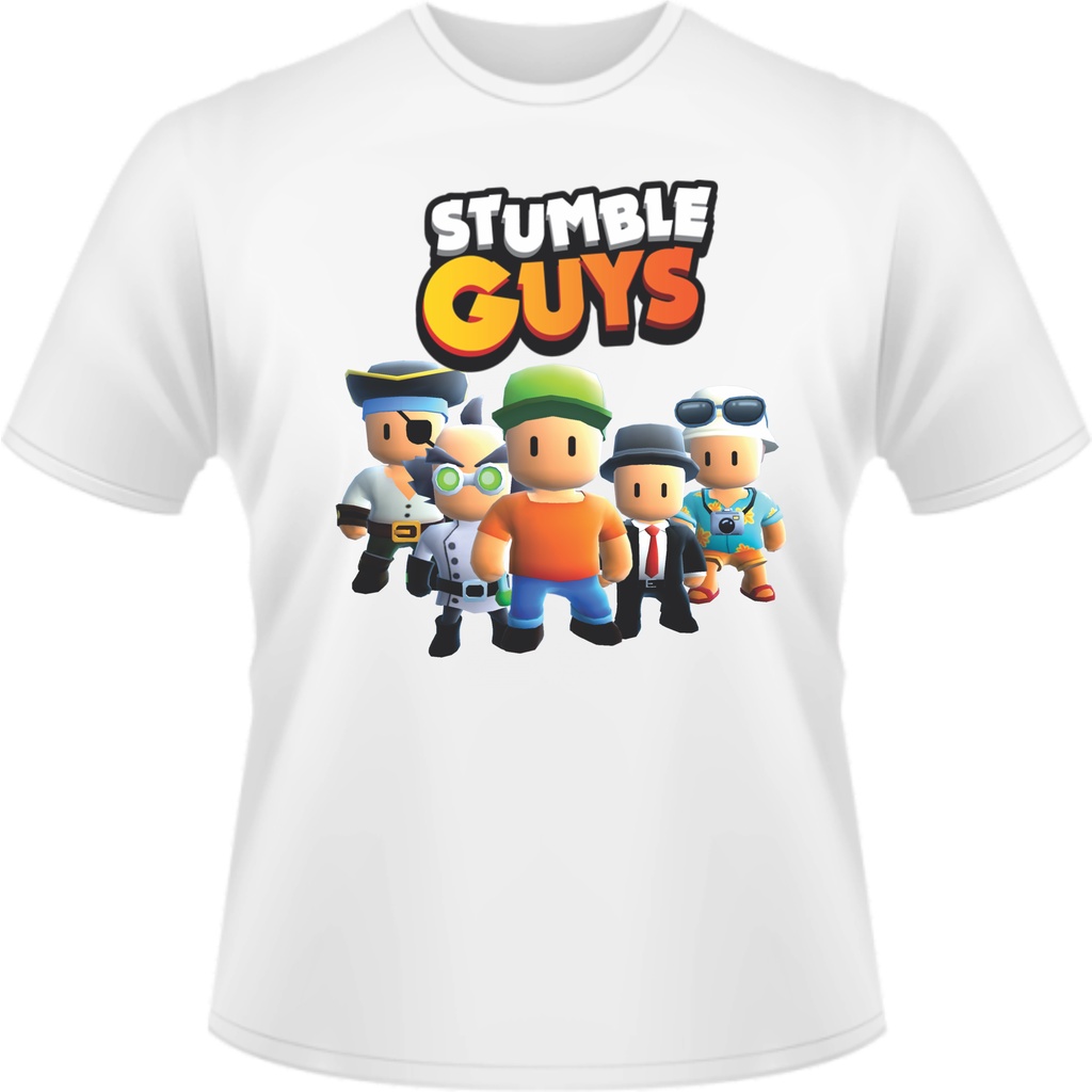 Camisa Infantil Stumble Guys Jogo Desenho Videogame Player - Asulb