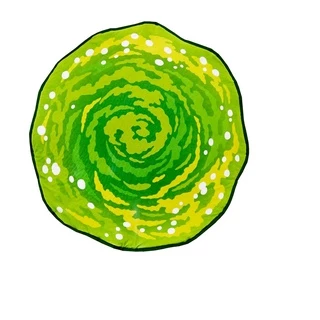 Tapete Rick E Morty Portal Cartoon Network Netflix Desenho