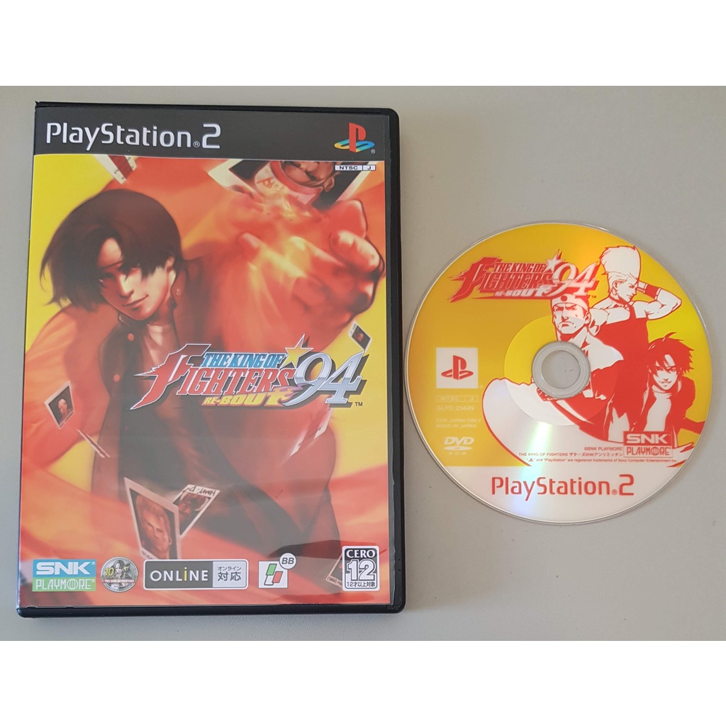 PS2 - King of Fighters 94 Re-bout KOF - Leia a descrição