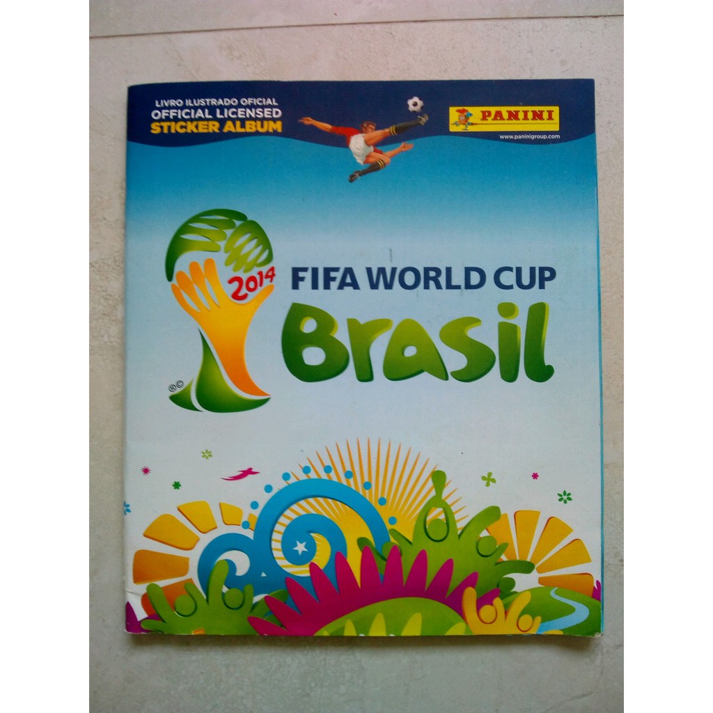 Álbum de figurinhas completo da Copa do Mundo FIFA 2014 Brasil Panini ...