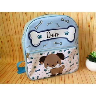Mochila infantil personalizada cachorro