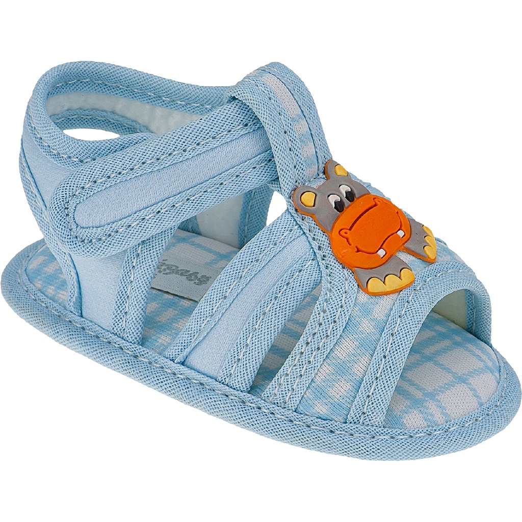 Tecido SandÃ¡lia De BebÃª Masculino Sandália Infantil Bebê