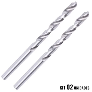 Broca Aço Rápido HSS 8,0 MM PointTeQ Kit 02 Unidades BOSCH
