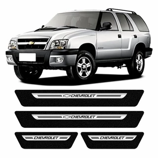 Adesivo Protetor Soleira Porta Chevrolet Blazer Todos Modelos 1996 A 2011