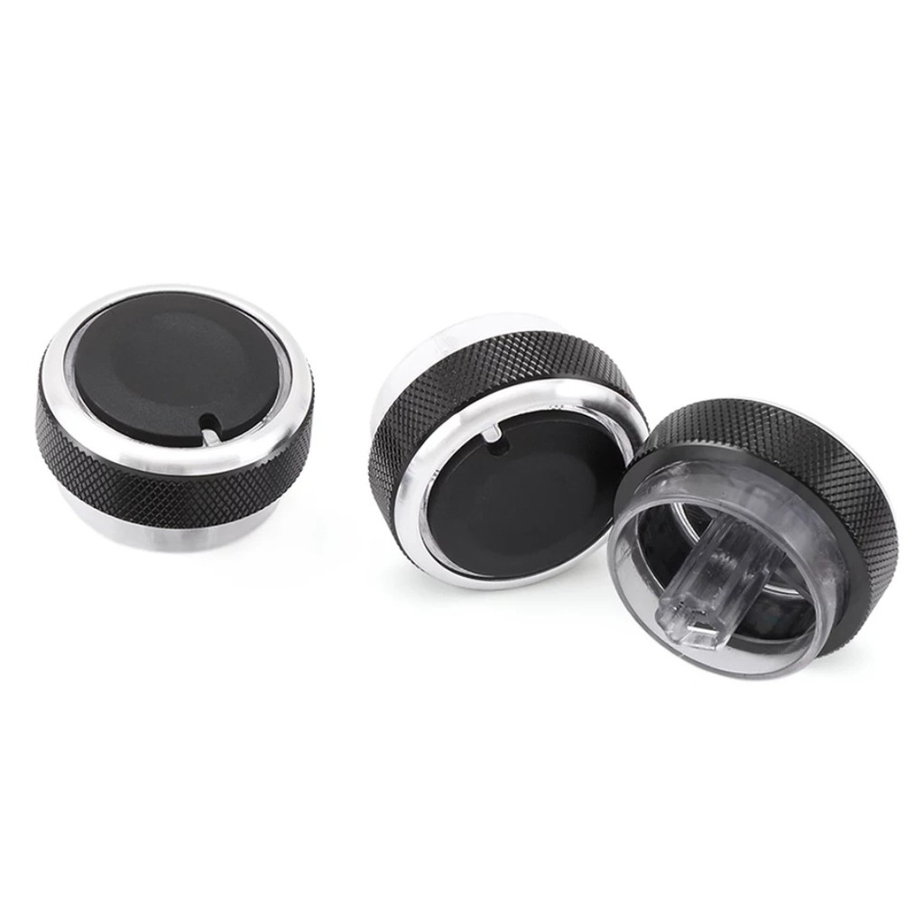 Kit Botões Ar Condicionado Ford Focus 2008 2013 Preto
