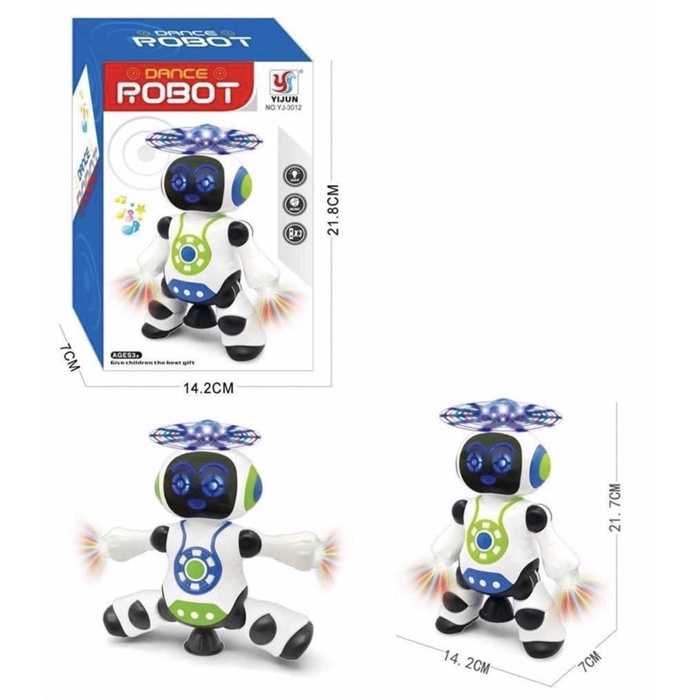 Dance Robot - Robô que Dança com Luz e Som 360 Brasília/DF - Loja