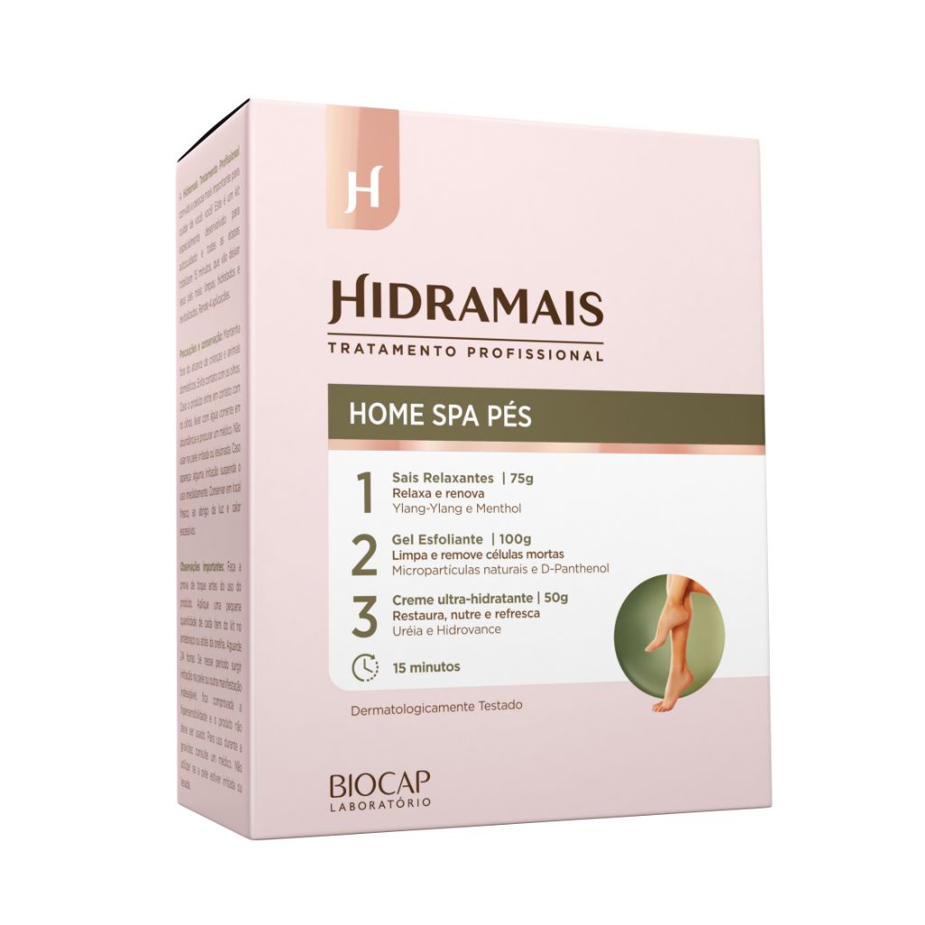 Kit Home Spa Pés Hidramais