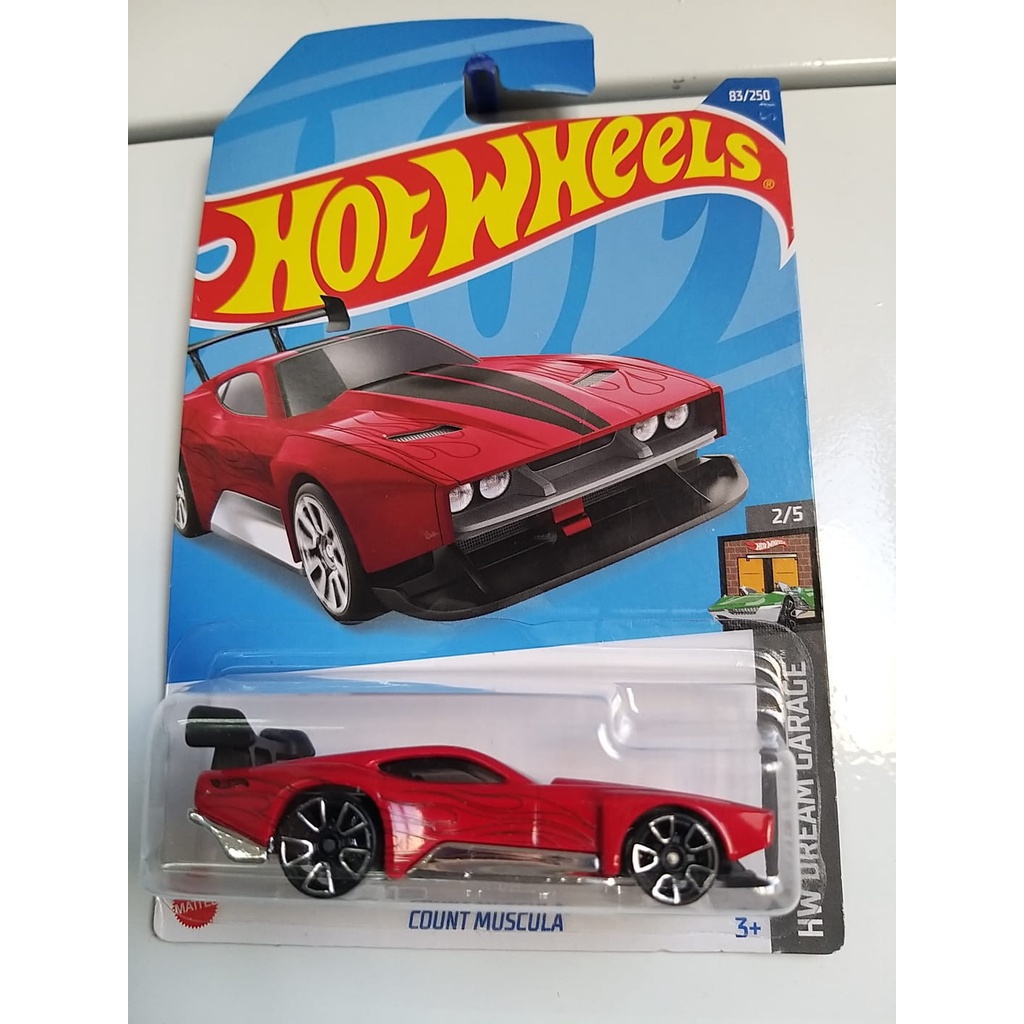 Hot Wheels Count Muscula - HW Dream Garage | Shopee Brasil