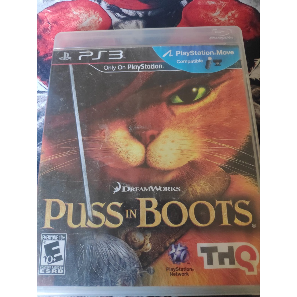 Puss in Boots, Gato de botas jogo original para ps3, mídia física em ótimo  estado, com manual