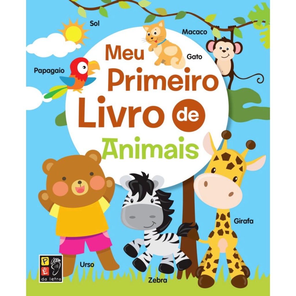 MEU PRIMEIRO LIVRO DE ANIMAIS - Livro Infantil | Shopee Brasil