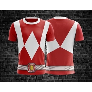 Camiseta Personalizada Power Rangers/Zyuranger (Sublimação Total)