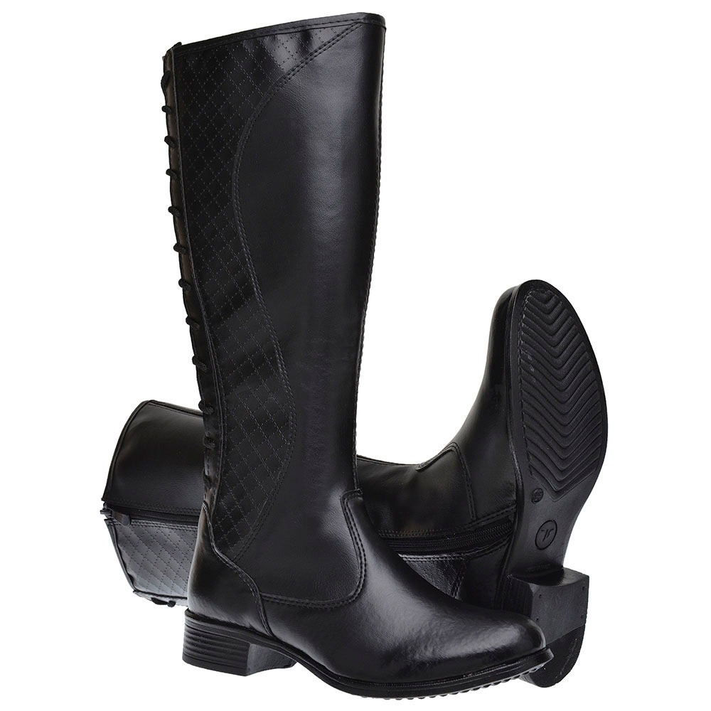 Bota montaria store cano longo feminina