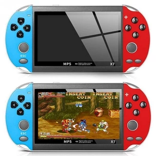 Console De Jogo Portátil X7 4,3 Polegadas Tela Mp4 Player 10000 Video Games