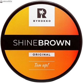 Creme De Acelerador Byrokko Shine Brown Premium/1 Tubos x 50ml/100ml/190ml Sunbed & Sun