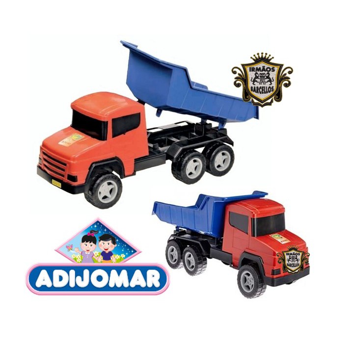 Carrinho Caminhão Caçamba Brinquedo Grande Super Truck 58cm - Adijomar  Brinquedos, Magalu Empresas